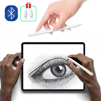 2022 Uogic Bluetooth Стилус Молив за iPad 9 Магнитно Отклонение на Дланта За iPad Pro 11 12,9 iPad 7 8 910,2 iPad Air iPad mini