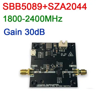 DYKB SBB5089 + SZA2044 700 ~ 2400 Mhz 1 W RF усилвател на постоянен ток 8-23 ЗА 2,4 Ghz wifi Bluetooth Радиолюбительский Усилвател