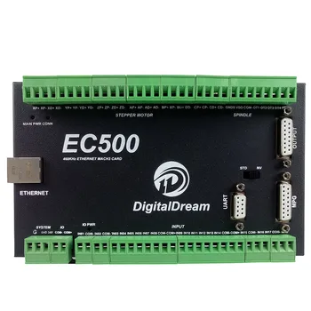 EC500 CNC Mach3 Ethernet Контролер за Движение EC500 460 khz 3/4/5/6 Axial Такса за Управление на Трафика за смилане металообработващи машини