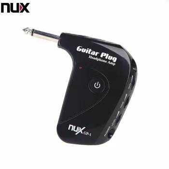 NUX GP-1 Безжична Китара Предавател Електрическа Включете Усилвател За Слушалки Вградени Ефекта на Изкривяване на Мини Усилвател За Слушалки