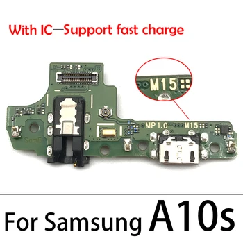 USB зарядно устройство ще захранване на Зарядно устройство Конектор Конектор Порт Конектор Таксата за Зареждане Гъвкав Кабел За Samsung Galaxy A10S A107F