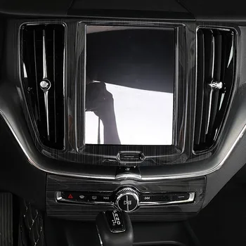 Автомобилна Централна Конзола на Навигационния Екран Декоративна Рамка Стикер Накладки За Volvo XC60 2018-20 Регулатор на силата на Звука на Панела на Модифицирани Етикети