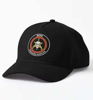 Бразилия BOPE Batalhão De Operações Policiais Especiais Шапка С Принтом За Възрастни Унисекс Улични шапки бейзболни Шапки