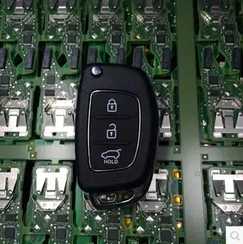 Кола на 3 Бутони на Дистанционното на ключа 433 Mhz с чип ID46 за Hyundai i20 Accent ix-35 ELANTRA IX35 Tuscon Creta Sonata Дистанционно Ключ Аларма
