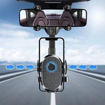 На Притежателя На Телефона, За Автомобили С Въртене На 360 Градуса Инструменти За Управление На Огледалото За Обратно Виждане, Устойчиви На Автомобилните Поставки За Телефони Със Скоба За Кола Камион