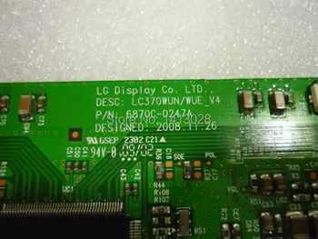 Оригинална логическа такса за LCD телевизор. LC370WUN /WUE_V4 6870C - 0247A LCD стъклена тениска