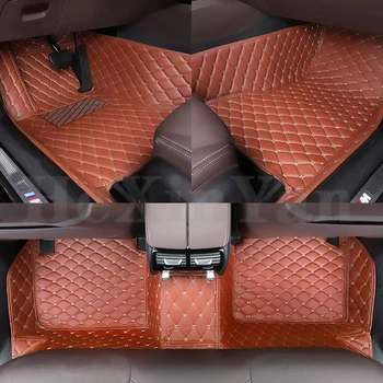 Потребителски Автомобилни Постелки за Borgward BX7 2016 2017 2018 Всички Модели Авто Аксесоари стайлинг Килим Килим Пешеходен Мост, детайли на интериора