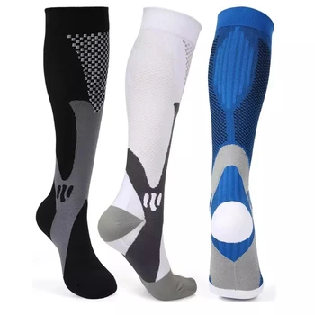 3 Двойки компрессионных чорапи за мъже и жени, 20-30 мм hg. супена