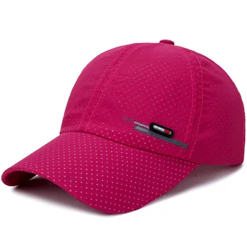 летни шапки за жени 2022, мъжка бейзболна шапка, бързо съхнещи Шапка Унисекс, Дишащи Спортни Однотонная бейзболна шапка, бейзболна шапка с кости